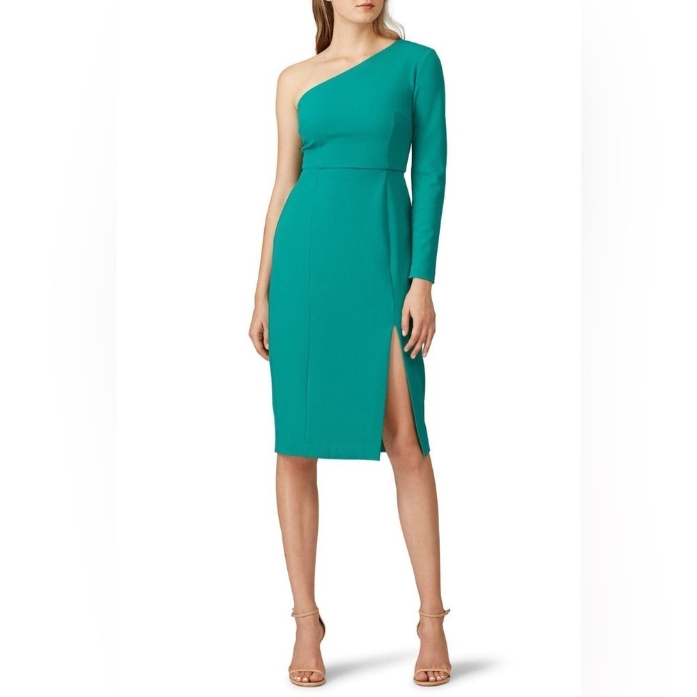 Donna Morgan One Shoulder Sheath Dress